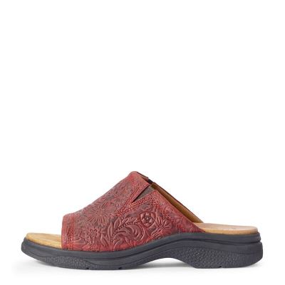 Ariat Western: Bridgeport Sandalias Mujer - Rojas / Marrones (YXJQD3608)